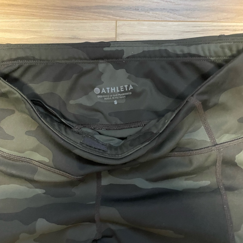 -Athleta 7/8 Contender Powerlift Tight Camo Leggings- - Picture 7 of 10